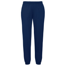 (2XL, Navy) Fruit Of The Loom Mens Elasticated Cuff Jog Pants / Jogging Bottoms