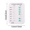 Pet Feeding Reminder Magnetic Sticker AM/PM Chart 2 Pack 3