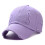 Unisex Baseball Cap Orange Purple Letter Design One Size 2