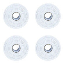 Waterproof Sealing Caulk Tape White 4-Roll 10.5FT