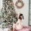 Christmas Bows Decorations Beige 12 Pcs 6