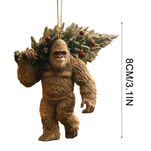 Ornement de Noël Sasquatch Collection Faune Sauvage 1 1