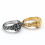 Women's Stainless Steel Rose Promise Ring Silver Size 8 3