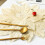 Decorative Artificial Leaf Placemat Purple Gold 18x18 Inch 4