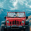 Blue Turtle Windshield Sun Shade for Jeep Wrangler 3