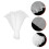 White bouquet packaging paper florist accessory 1 piece 8