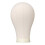 Canvas Mannequin Head with Mounting Holes 21 inch 4