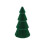 Plastic Flocked Mini Christmas Tree Green Decor 8