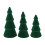 Plastic Flocked Mini Christmas Tree Green Decor 2