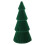 Plastic Flocked Mini Christmas Tree Green Decor 7