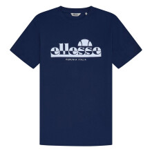 (S, Navy) Ellesse Mens Rillas Logo T-Shirt