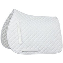 (14in - 14in, White) Performance Lite Horse Saddlecloth