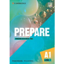 Prepare Level 1 Workbook with Digital Pack by Garan Holcombe Paperback
