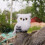 Plush Owl Ornament White Stuffed Toy Tree Decoration 3