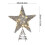 Christmas Tree Topper Gold Hollow Star Mini 8