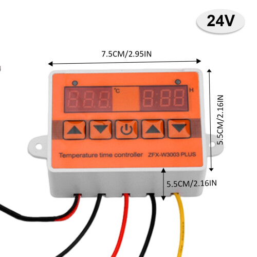 Digital Temperature Controller Centigrade Thermostat 10A 1