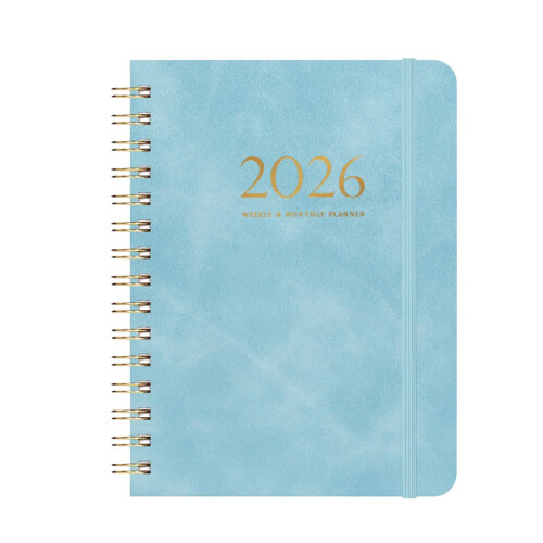 A5 Planner Faux Leather Hardcover 140 Sheets 1