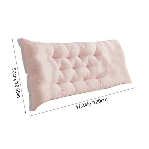 WZXPWT Bedside Cushion Soft Backrest Pillow 1 Pack 1