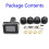Plastic Black TPMS Wireless Tire Pressure Monitoring System 4
