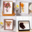 Dried Flower Display Frame Natural Wood Square Glass 7