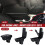 Leather and ABS Center Console Armrest Storage Box with 3 6
