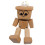 Wooden Shaking Man Bobblehead Car Dashboard Ornament 5