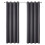 Red Bedroom Curtains Polyester Blackout 132x214cm Grommet 2