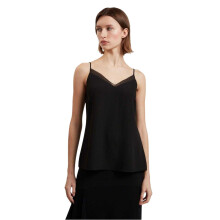 (12 UK, Black) Ted Baker Womens/Ladies Chiffon Lightweight Vest Top