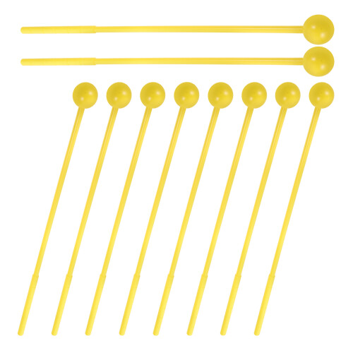 Exceart Drumsticks Plastic Handheld for Toddlers 2