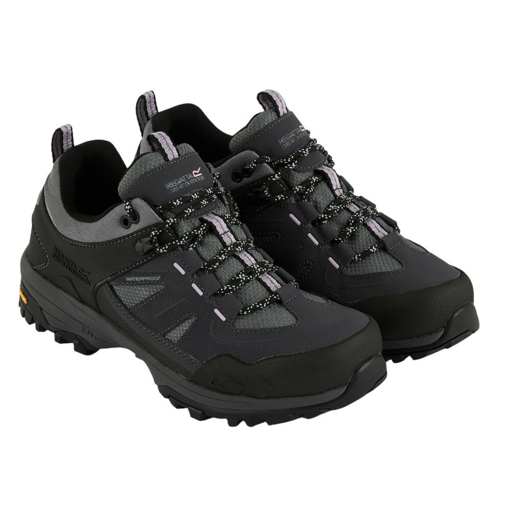 Regatta (4 Uk, Seal Grey/Dusty Rose) Womens/Ladies Regen Low Walking Shoes