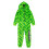 Minecraft (5-6 Years, Green) Minecraft Boys Creeper Pixel Bodysuit 1