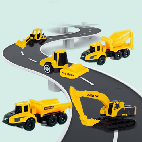 Pull Back Cars for Kids 5-Pack STEM Learning Toy