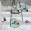 Double Layer Hanging Bird Bath Bowl Weather-Resistant for 6
