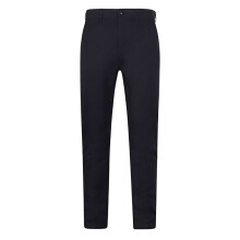(40R, Navy) Henbury Mens Stretch Flex Waistband Chino Trousers