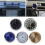 Mini Analog Car Clock with Luminous Dial and Magnetic Mount 1