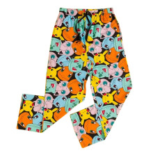 (4XL, Multicoloured) Pokemon Mens All-Over Print Lounge Pants