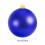 Christmas Ball Ornament Shiny Blue 150mm 3