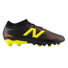 (4 UK, Black/Yellow) New Balance Childrens/Kids Tekela Firm Ground Football Boots