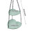 Double Layer Hanging Bird Bath Bowl Weather-Resistant for 3
