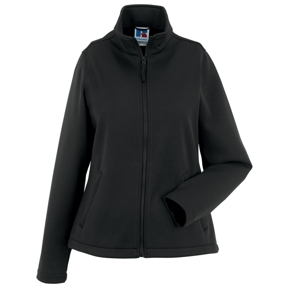 Russell (Xl, Black) Womens/Ladies Smart Soft Shell Jacket