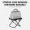 Folding Stool Handbag Style Portable Lightweight 11x10x10in 3