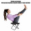 Folding Stool Handbag Style Portable Lightweight 11x10x10in 7