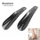 Plastic Shoe Horn Spoon Shape Flexible Sturdy Black 3