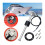 Digital Dual 52mm Gauge Water Level Sensor 0-190 Ohm 3