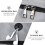 Grey Water-Resistant Chest Bag 1 Piece 5