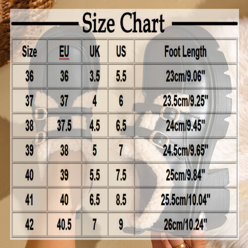 Beige women's winter loafers thick mid-heel round toe 2