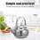 Stainless Steel Stovetop Tea Kettle with Infuser 16 cm 6