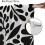 Abstract Botanical Curtains Boho Black White 63x63 Inch 7