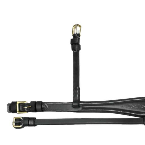 (Full, Black) Whitaker Leather Horse Flash Noseband 2