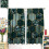 Marble Curtains Hexagon Gold Green Texture Rod Pocket 4
